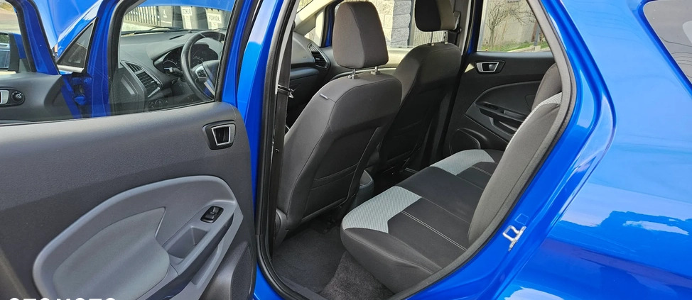 Ford EcoSport cena 37903 przebieg: 142347, rok produkcji 2014 z Zawiercie małe 631